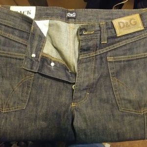 D&G by Dolce&Gabbana men's jeans. Unique design!